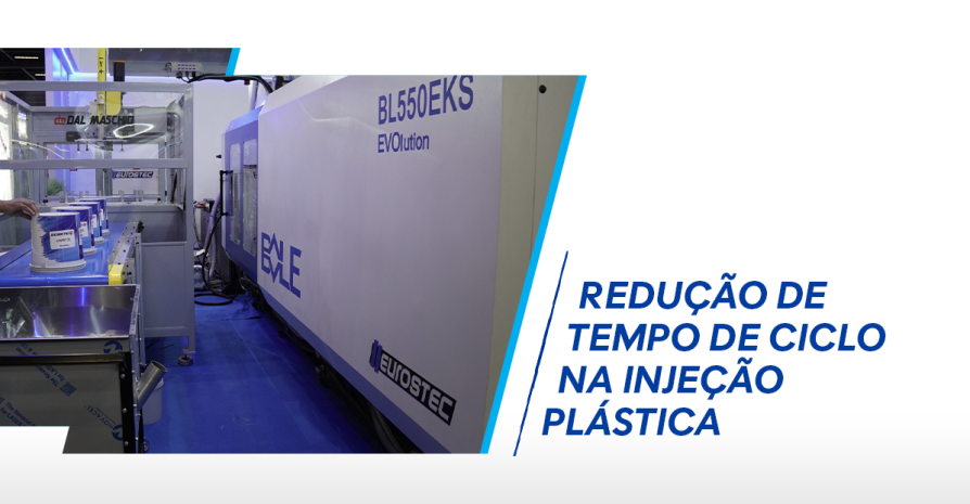 Como ind�strias conseguem atingir a redu��o de tempo de ciclo na inje��o pl�stica?