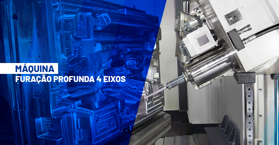 Mquina de Furao Profunda de 4 Eixos  novidade na Eurostec