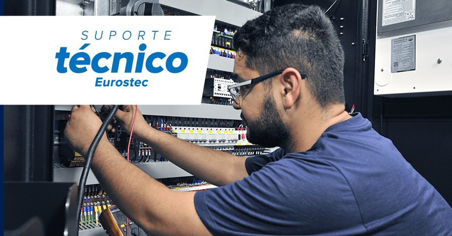 Suporte tcnico e garantia das mquinas da Eurostec